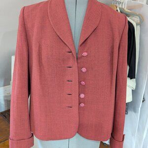 True vintage women's jacket, 1940s-50s.